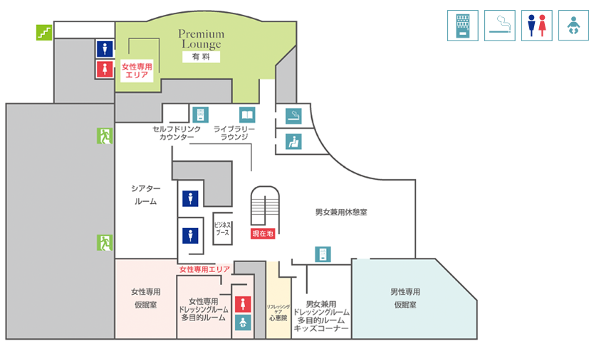 フロアマップ2F