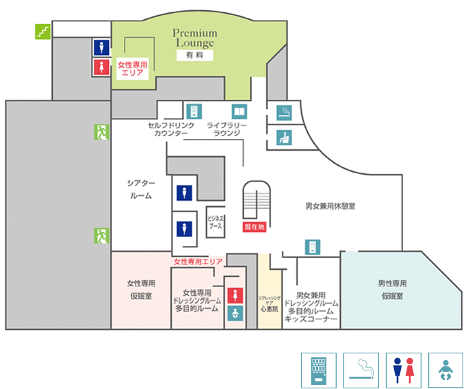 フロアマップ2F